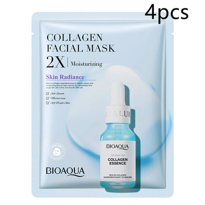 Collagen & Hyaluronic Acid Face Mask – Moisturizing & Firming Sheet