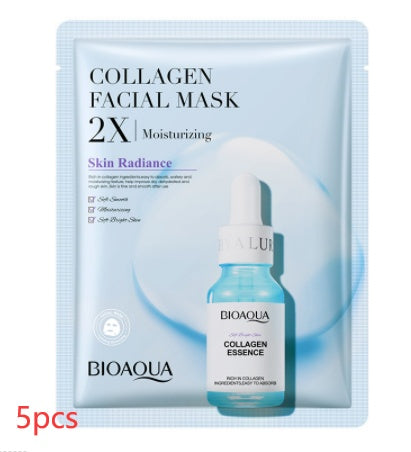Collagen & Hyaluronic Acid Face Mask – Moisturizing & Firming Sheet