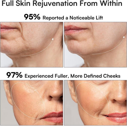 Three-in-one Red Face And Neck Massager