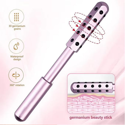 Germanium Beauty Facial Roller – Face Lift & Anti-Wrinkle Massage Wand