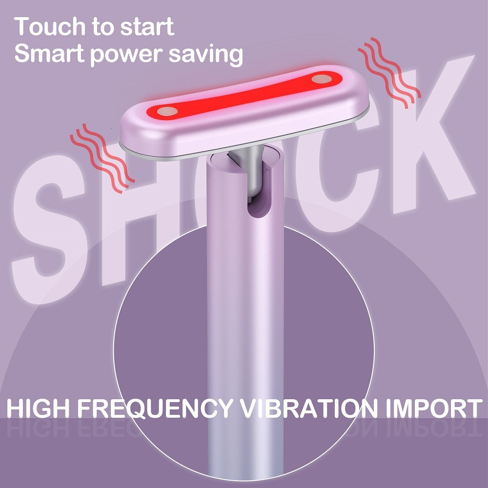 EMS Microcurrent Face & Neck Massage Wand – Rotating Vibration Care