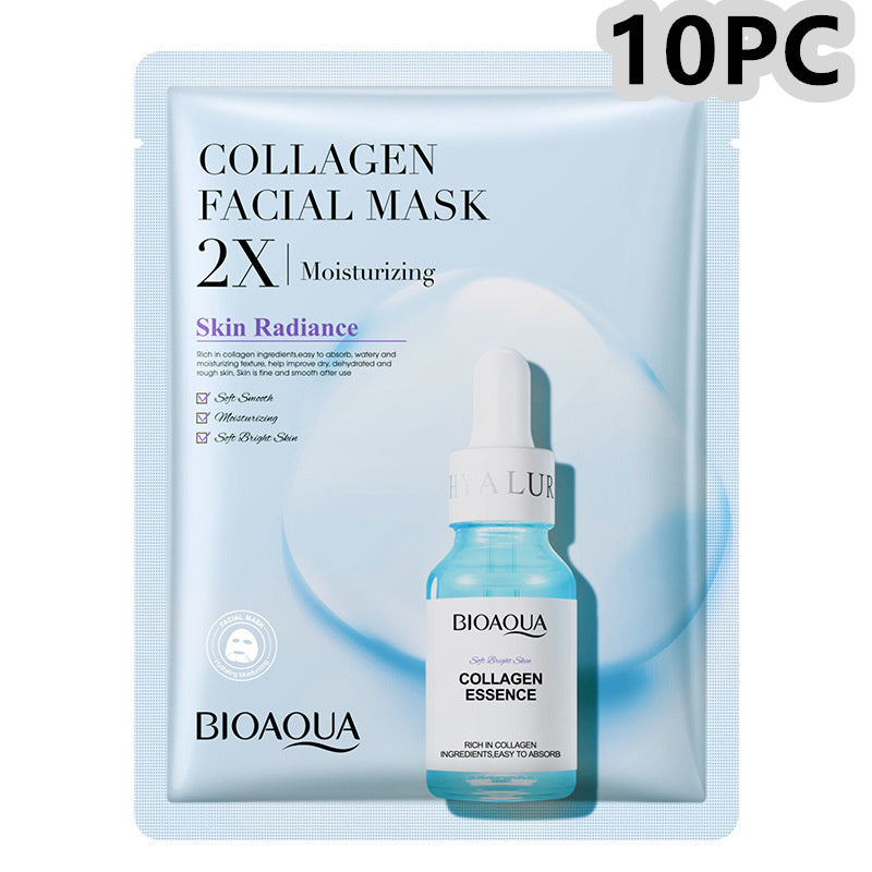 Collagen & Hyaluronic Acid Face Mask – Moisturizing & Firming Sheet