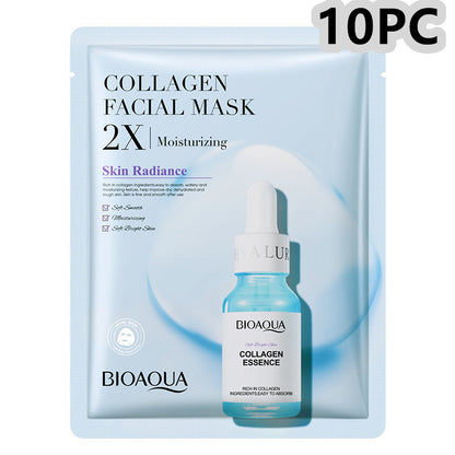 Collagen & Hyaluronic Acid Face Mask – Moisturizing & Firming Sheet