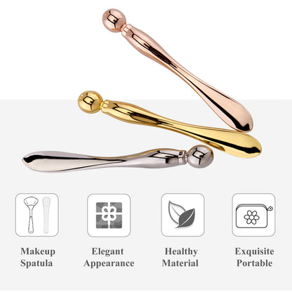 Eye Cream Metal Roller Stick – 10cm Puff Applicator & Massage Wand