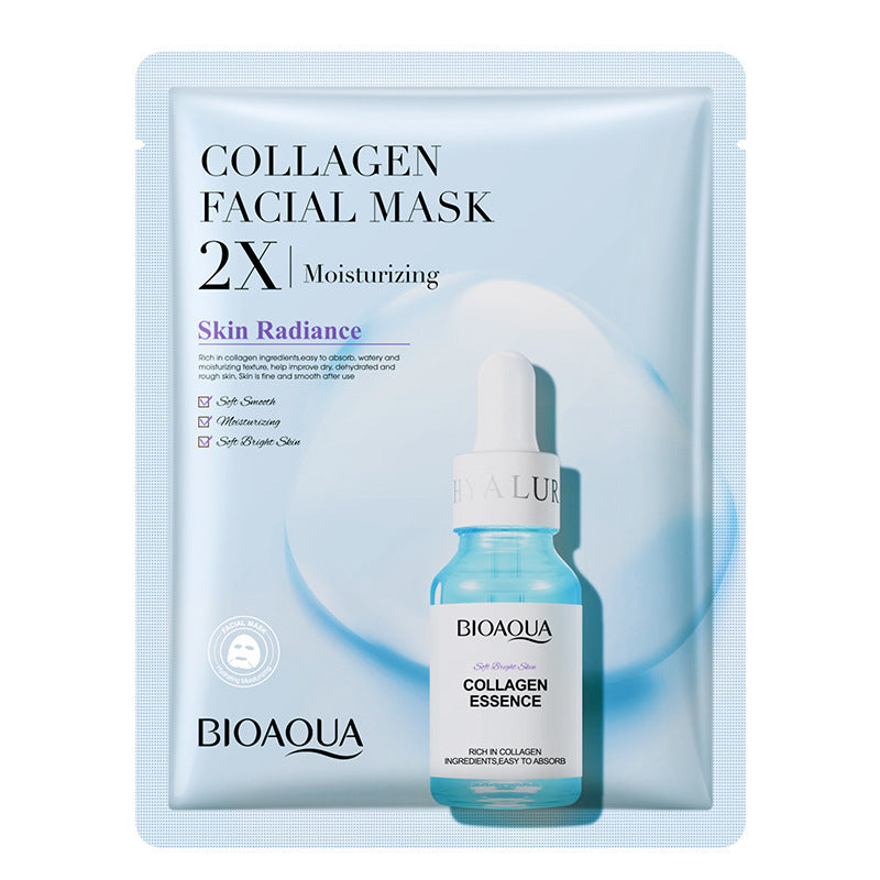 Collagen & Hyaluronic Acid Face Mask – Moisturizing & Firming Sheet